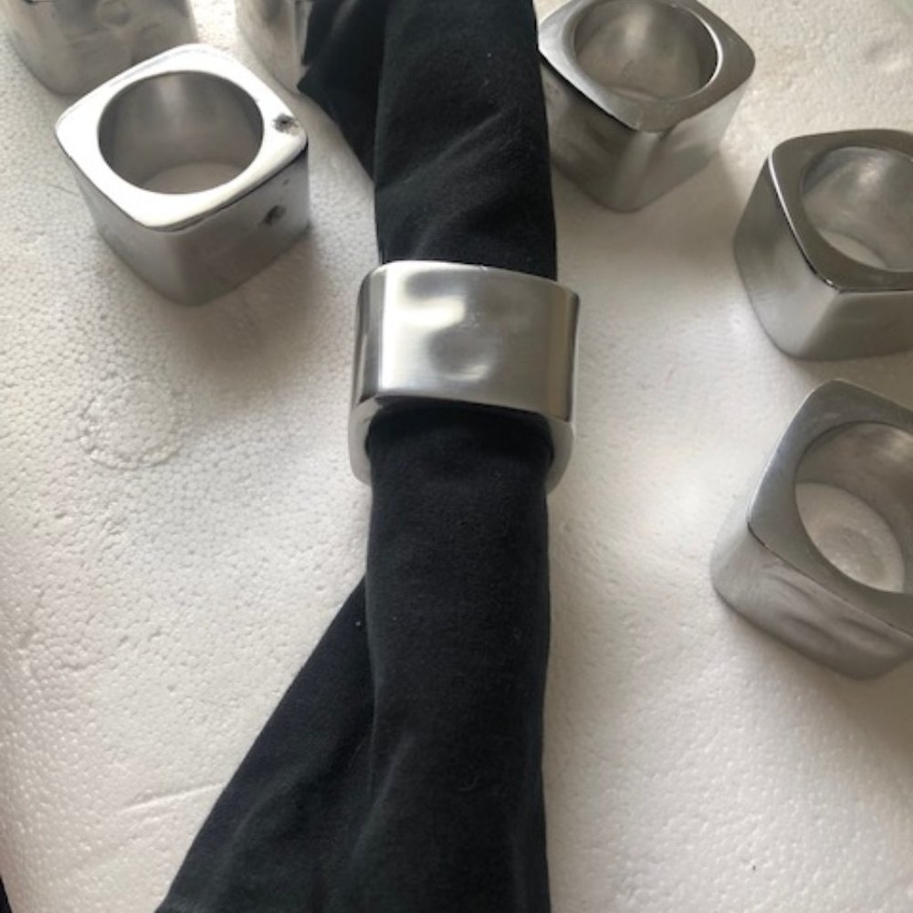 Cast Aluminum Napkin holders - 8